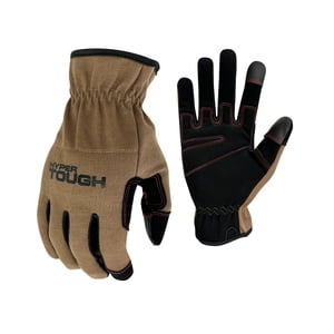 Hyper Tough Utility Gants de travail, Canvas de canard - Grande, 1 couple, CHT88981-24