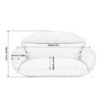 thumbnail image 4 of LeisureMod All Weather 2 Person Outdoor Hanging Egg Chair Cushion, Red, 4 of 4