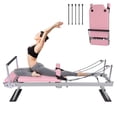thumbnail image 1 of Cherish Pilates Reformer Machine Equipment ,Foldable Home Reformer Pilates with Resistance Cords for Workout,Paeta Pilates Reformer, 1 of 8