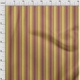 thumbnail image 2 of oneOone Georgette Viscose Fabric Multicolor Stripe Printed Craft Fabric BTY 42 Inch Wide, 2 of 3