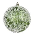 thumbnail image 1 of 4.75" Moss Green Glitter Hail Ball 4/Bag, 1 of 2