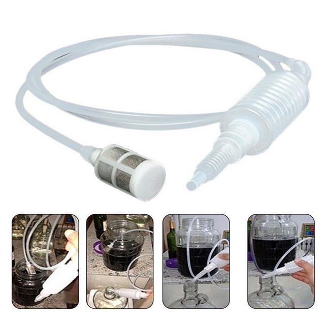 Oleegame 1PC Straw Accessories 2M Brewing Siphon Hose Wine Beer Making Tool Making Brewing Tool