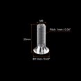 thumbnail image 2 of Unique Bargains M6x20mm Plastic Phillips Machine Screws, PC Flat Head Machine Bolts 25 Pack, 2 of 4