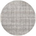 thumbnail image 1 of Ahgly Company Tapis Rond Industriel Moderne Lavable en Machine, Beige Riz, 5 Pieds Rond, 1 of 7