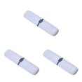 thumbnail image 3 of Maytalsory Tooth Brush Toothpaste Storage Box with Lid Portable Smooth Cases Chopsticks Forks Organizer Travel Office Party White 3Set, 3 of 6