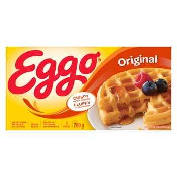 Eggo® Original Waffles, 280g (8 waffles), 280g, 8 Waffles