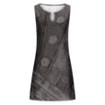 thumbnail image 4 of SDNall Robe Imprimée Sans Manches à Col Rond pour Femmes, 4 of 9