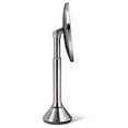 thumbnail image 3 of Simplehuman 8" Round Sensor Makeup Mirror with Touch-Control Dual Light Settings, 5x Magnification, Rechargeable and Cordless, Brushed Stainless Steel, 3 of 10