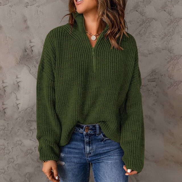 HWRETIE Women V Neck Ruched Blouse Solid Color Long Sleeve Casual Pullover Top