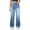Light Blue, variant on Women's Sweatpant Jeans That Look Like Denim High Waisted Stretchy Pull On Wide Leg Pants with Pockets Comfort Stretch Casual Lounge Wear Black XXL