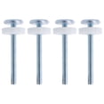 thumbnail image 1 of Milisten 4 Pcs Pressure Mounted Baby Gate Threaded Spindle Rod Walk Thru Gates Screw Bolt, 1 of 5