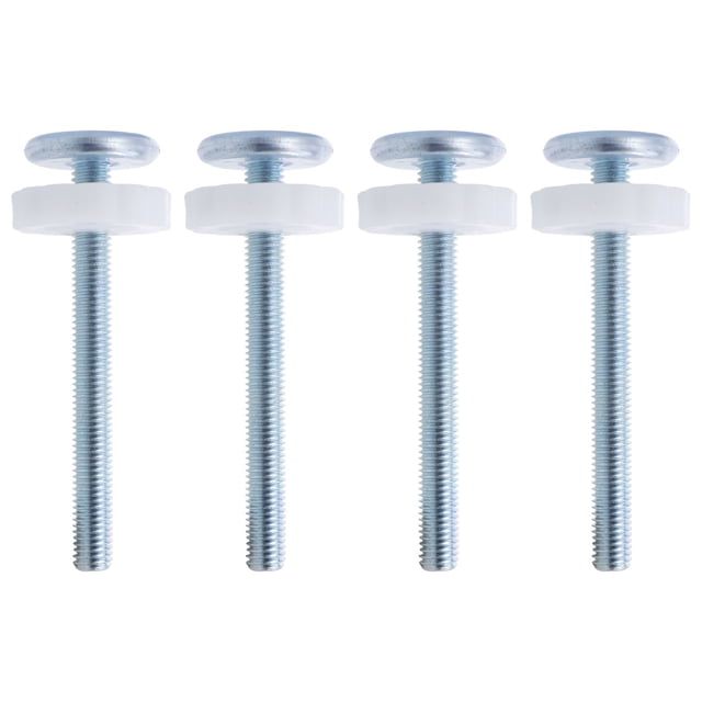Milisten 4 Pcs Pressure Mounted Baby Gate Threaded Spindle Rod Walk Thru Gates Screw Bolt