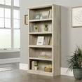 thumbnail image 2 of Pemberly Row 5-Shelf Transitional Engineered Wood Bookcase in Chalked Chestnut, 2 of 6