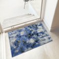 thumbnail image 1 of JV Home Area Rug Elegance Blue Yellow White 2'x3'3" Washable Carpet Anti Slip, 1 of 7