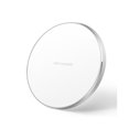 thumbnail image 4 of 10W Q21 Wireless Charger Safe Fast Charging Round Desktop Induction Wireless Charging Pad for Smartphone-Silver, 4 of 4