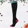 thumbnail image 2 of FhsagQ Socks Men's Socks Plus Size Exercise Stress Socks Elastic Socks Running Skipping Compression Socks Stockings Jacquard Calf Socks Socks for Men Crotchless Men's Socks Plus Size Set Light Green S, 2 of 3