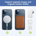 thumbnail image 3 of [PST] Étui pour iPhone 14 Pro Max, Étui Arrière Hybride en TPU avec Recharge Sans Fil Magnétique (Compatible MagSafe), 3 of 4