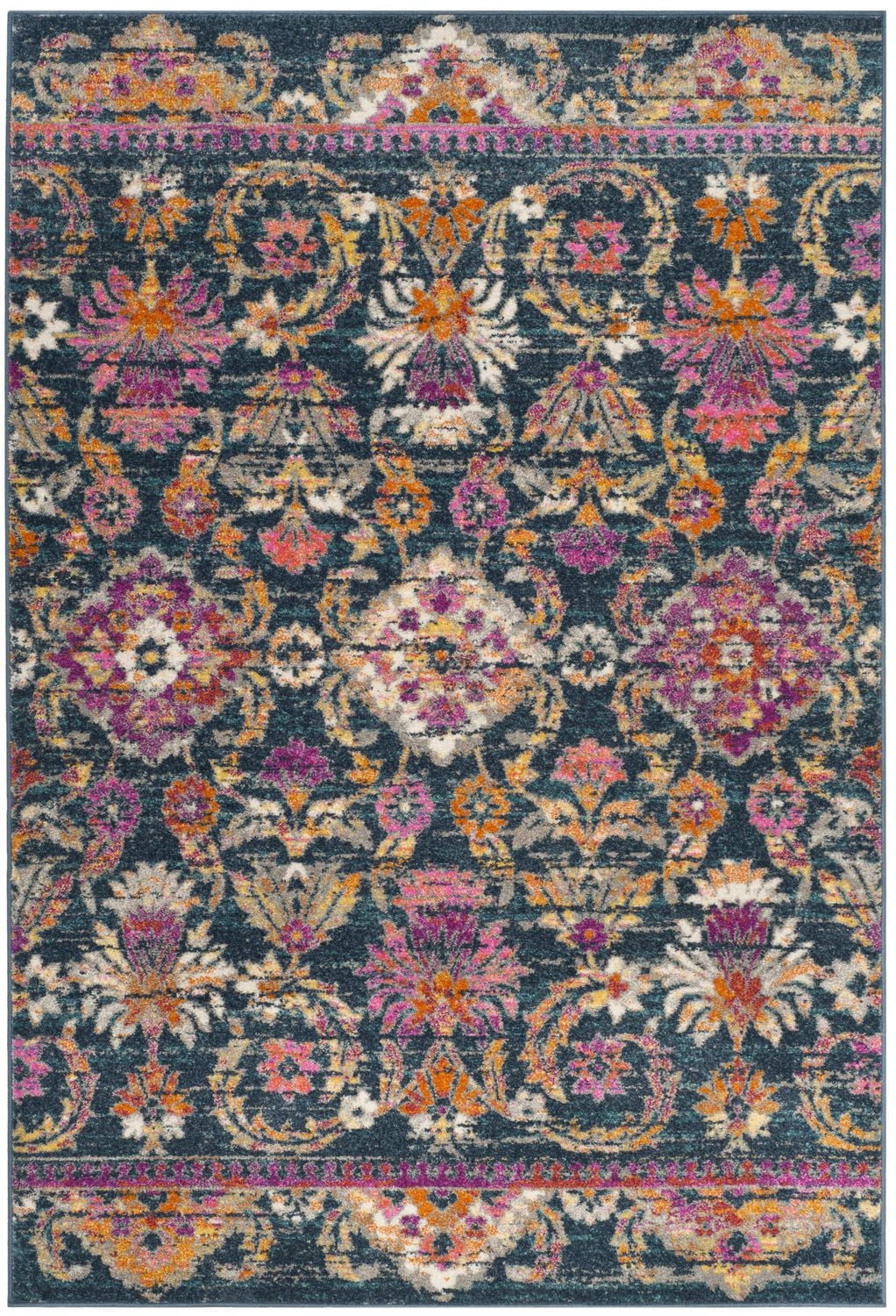 SAFAVIEH Madison Cuthbert Floral Area Rug