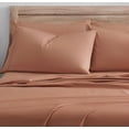 thumbnail image 5 of Kindlier 100% Organic Cotton Sheet Set – Deep Pocket Bedding Set Full, Light Brown, 5 of 5