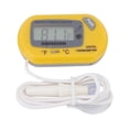 thumbnail image 3 of LCD Digital Aquarium Thermometer, High Accuracy Compact Yellow Aquarium Thermometer  for Reptile, 3 of 7