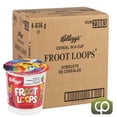 thumbnail image 1 of Kellogg's Froot Loops Cup 53g, 12 CT (4/Case) - 3.74 lbs - Canadian Made, 1 of 4