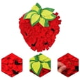 thumbnail image 4 of Bdday Cute Rug Fruit Series Peach Watermelon Lemon Pear Shape Pet Sniffing Mat Dog Rabbit Sniff Slow Food Play Blanket Outdoor Mats for Front Door, 4 of 9