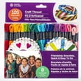 thumbnail image 1 of Coats & Clark™ Craft Thread Friendship Bracelet Kit, 105 Set, 1 of 9