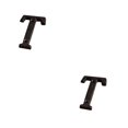 thumbnail image 4 of relayinert House Sign With Retro 3D Wide Range Of Uses And Durable Weather-resistant Metal House Numbers Retro 3D Sign T 2Set, 4 of 6