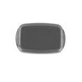 thumbnail image 2 of Plateau Gris Borosilicate 35X22X5 Cm, 2 of 4