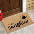thumbnail image 1 of Oliegs Heated Blanket Spring Welcome Doormat Non Slip Mat Gift Mat Funny Home Decor Mats For In Door Entrance Door Mat Welcome Mat For Indoor Outdoor Rug And Mat Decor Home For Season Chocolate, 1 of 5