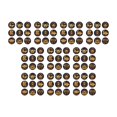 thumbnail image 2 of simhoa Multipurpose Eid Mubarak Stickers Labels Diary Stickers for Banquet Party Events D, 2 of 8