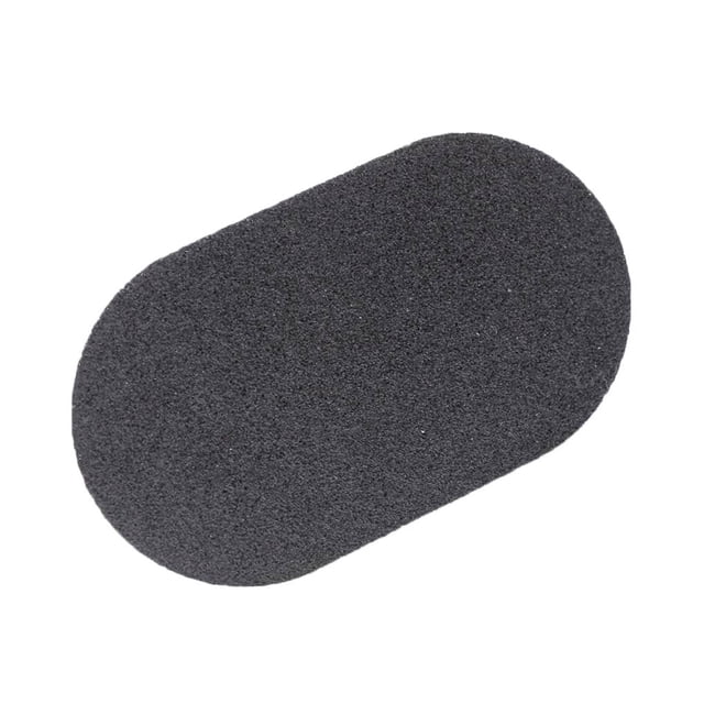 relayinert Sponge Brush Eraser Scrub Handle Grip Sink Pots Bowl Kitchen Cleaning Tool black 1Set