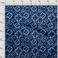 thumbnail image 3 of oneOone Cotton Flex Blue Fabric Abstract Sewing Craft Projects Fabric Prints By Yard 40 Inch Wide, 3 of 4