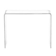 thumbnail image 1 of Heavenly Collection Table Console en Acrylique Transparent Moyenne (30" H x 36" W x 8" D), 1 of 4