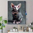thumbnail image 4 of Qisvanset Ram Head Canvas Print 12x16 Inch Man Cave Farmhouse Art, 4 of 8