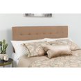 thumbnail image 3 of Bedford Tufted Upholstered Full Size Headboard in Camel Fabric, 3 of 4