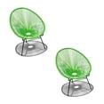 thumbnail image 1 of ACAPULCO CHAIR Wire Chair EN VERT LOT DE 2, 1 of 3