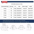 thumbnail image 2 of Penkiiy Tout-Petits Enfants Garçons Filles Mode Confortable Couleur Unie Col Rond Manches Courtes Haut 5 Ans Bleu, 2 of 3
