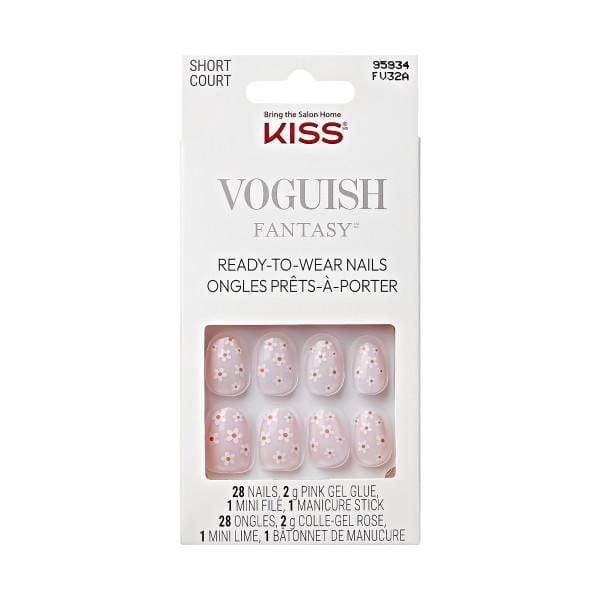 KISS Voguish Fantasy - Fake Nails - Luminary - Oval - Short