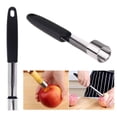 thumbnail image 1 of Oleegame 1PC Trashcans For Bedroom Fruit Stainless Core Tool Kitchen Remover Pear Easy Corer Seed Kitchen，Dining & Bar Black, 1 of 6
