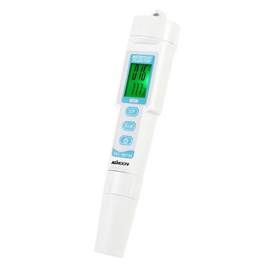 KKmoon Nouveau Professionnel 3-en-1 Testeur de Qualité d'Eau Multi-Paramètre Surveillance Stylo Portable pH & EC & Thermomètre Compteur d'Acidité Équipement d'Analyse de la Qualité de l'Eau