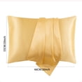 thumbnail image 5 of Pompotops Simulated Silk Pillowcase For Hair And Skin - Simulated Silk Pillowcase 2 Sets 20x26 Inches With Envelope Closure, Gift For Women Men Clearance, 5 of 5