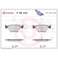 thumbnail image 2 of BREMBO Brake Pad for 1989-1995 BMW 525i - P06012, 2 of 3