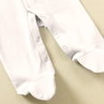 thumbnail image 4 of Yuyuzo Baby Pajamas Rompers Spring Fall Long Sleeve Footie Pjs Jumpsuit Onesie Infant Zipper Sleepwear, 4 of 7