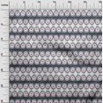 thumbnail image 2 of oneOone Georgette Viscose Fabric Peacock Feather Ikat Decor Fabric Printed BTY 42 Inch Wide, 2 of 4