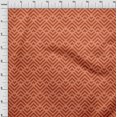 thumbnail image 4 of oneOone Rayon Orange Fabric Geometric Sewing Material Print Fabric By The Yard 56 Inch Wide, 4 of 5