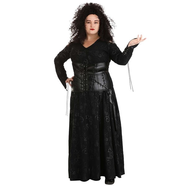Déguisement de Luxe Harry Potter Bellatrix pour Femme Grande Taille