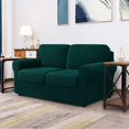thumbnail image 2 of CHUN YI Stretch Checks Spandex Sofa Cover Separate Backrests Cushions Cover Slipcover, 2 of 5