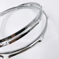 thumbnail image 2 of GLFILL Anneau de Cerceau de Tambour en Alliage de Zinc pour Pièces d'Instruments de Percussion de 8/10/12/14 Pouces Protection de Jante Robuste 10 Pouces, 2 of 7