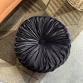 thumbnail image 4 of Rond Jeté Velours Maison Plissé Rond pour Canapé Lit Plié Circulaire Convient pour Sofa et Lit, 4 of 5